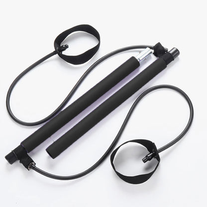 Pilates Stick Multi functional Fitness Stick Yoga Pilates Equipment Home Elasticity Exercise Training Hip Pulling Rope