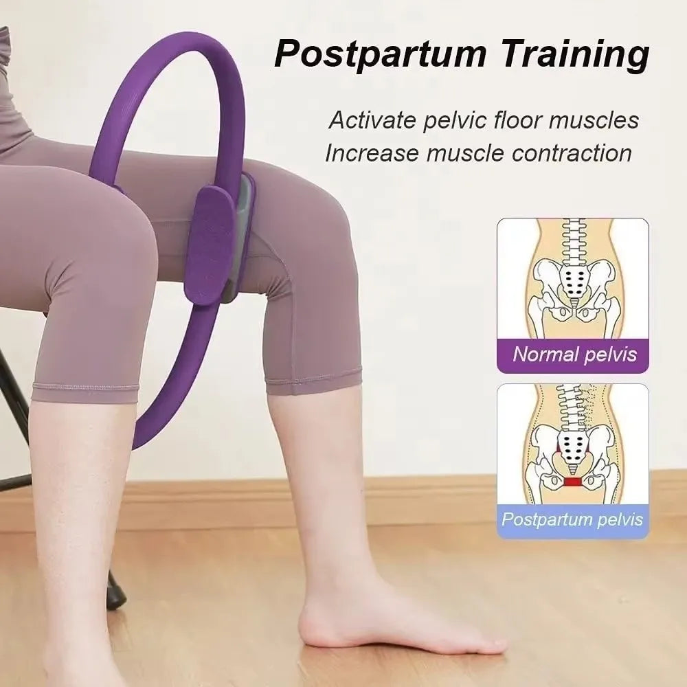 Exercise Yoga Pilates Ring Multi-function Sports Resistance Ring Yoga Fitness Ring Circle Pelvic Floor Muscle Training
