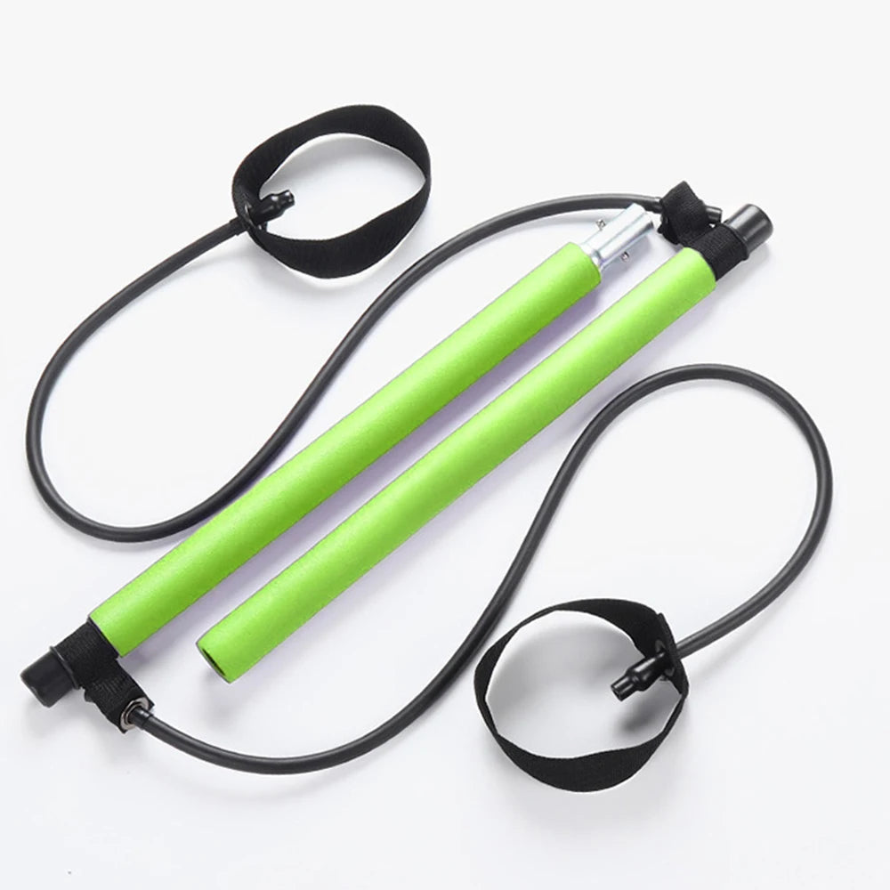 Pilates Stick Multi functional Fitness Stick Yoga Pilates Equipment Home Elasticity Exercise Training Hip Pulling Rope
